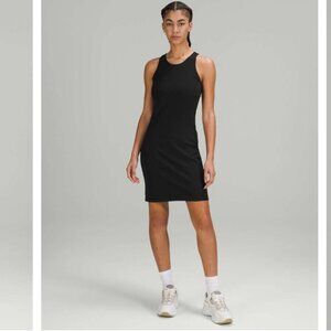 Lululemon Slim Fit Above Knee Dress Black Size 8